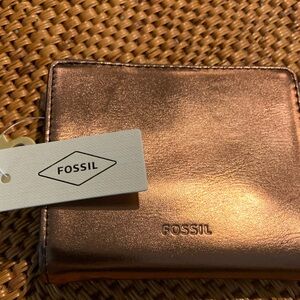 Fossil Bronze Mini Wallet